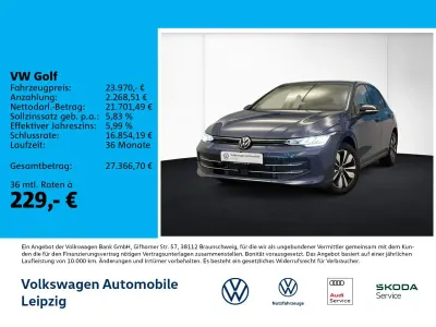 Gebraucht VW Golf VIII Goal 116 PS (85 kW) 2025 Blau Limousine