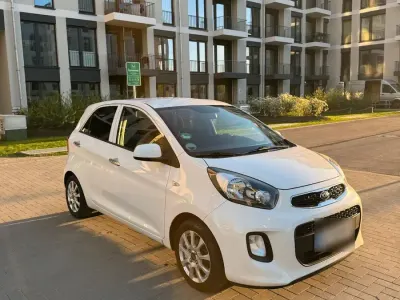 Gebraucht Kia Picanto 67 PS (49 kW) 2016 Weiß Kleinwagen
