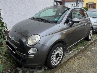 Gebraucht Fiat 500 Lounge 69 PS (50 kW) 2011 Grau Kleinwagen