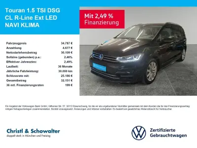 Gebraucht VW Touran R-line 150 PS (110 kW) 2025 Grenadillschwarz metallic Van / Kleinbus