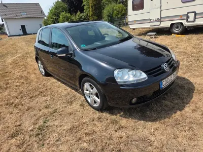 Gebraucht VW Golf VI United 80 PS (58 kW) 2008 Schwarz Kleinwagen