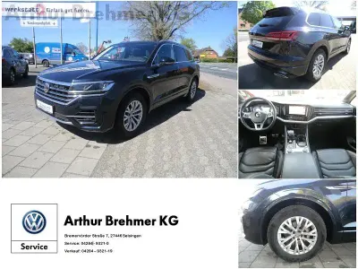 Brugt VW Touareg R-line 286 HK (210 kW) 2019 Blå SUV