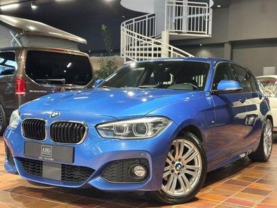 Second-hand BMW 118 M Sport 150 CP (110 kW) 2017 Albastru Hatchback
