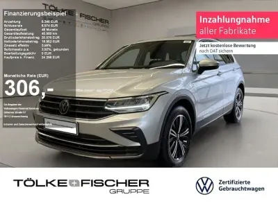 Gebraucht VW Tiguan Life 131 PS (96 kW) 2020 Reflexsilber metallic SUV
