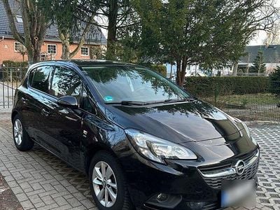 Gebraucht Opel Corsa Edition 90 PS (66 kW) 2017 Schwarz Kleinwagen