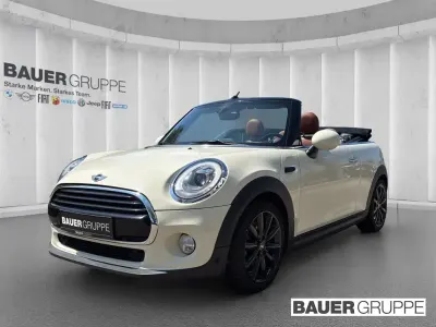 Gebraucht Mini Cooper Cabriolet 136 PS (100 kW) 2018 Old english) white (weiss Cabrio