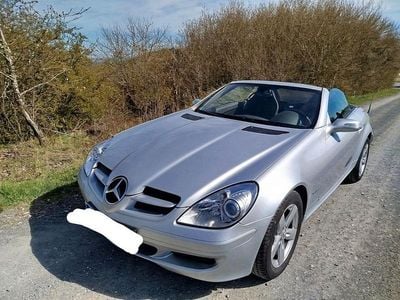 Gebraucht Mercedes SLK200 163 PS (119 kW) 2006 Silber Cabrio