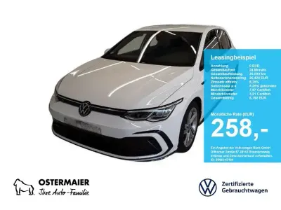 Gebraucht VW Golf VIII R-line 150 PS (110 kW) 2023 Weiss Limousine