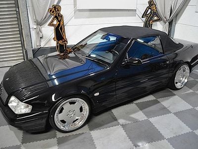 Gebraucht Mercedes SL320 224 PS (164 kW) 2000 Schwarz Cabrio