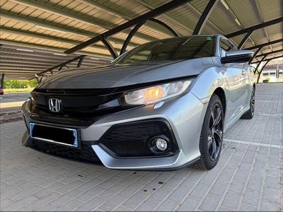 Usata Honda Civic Elegance 126 CV (92 kW) 2019 Argento Berlina