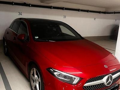 Usata Mercedes A200 AMG line 163 CV (119 kW) 2021 Rosso Berlina