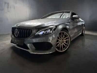Gebraucht Mercedes C300 AMG line 245 PS (180 kW) 2016 Selenitgrau (metallic) Coupé