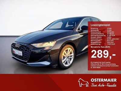 Mythosschwarz Gebraucht 2025 Audi A3 Advanced Plus Limousine | 32.990 € (Superpreis)