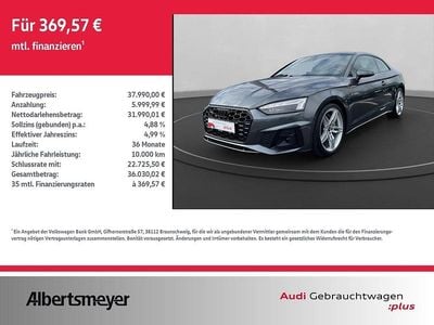Gebraucht Audi A5 S-Line 286 PS (210 kW) 2022 Grau Coupé