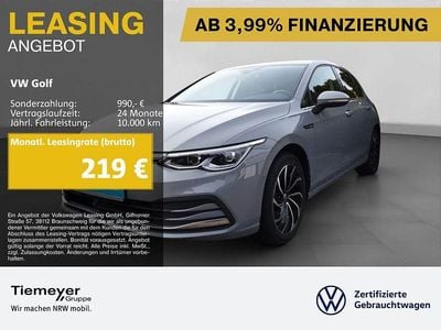 Usata VW Golf VIII Style 190 CV (139 kW) 2023 Grigio Berlina