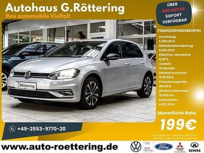 Silber Gebraucht 2019 VW Golf IQ Drive Limousine | 14.600 € (Guter Preis)