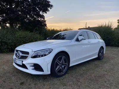 Gebraucht Mercedes C400 AMG line 333 PS (244 kW) 2020 Weiß Kombi