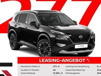 Neu Nissan X-Trail N-Connecta 204 PS (150 kW) 2026 Schwarz SUV