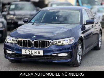 Usata BMW 530 Sport Line 252 CV (185 kW) 2017 Blu Berlina