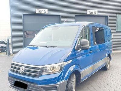 Usata VW Crafter 177 CV (130 kW) 2020 Blu Furgone