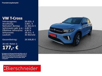 Gebraucht VW T-Cross R-line 116 PS (85 kW) 2024 Gruen SUV