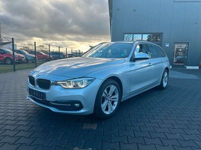 gebraucht BMW 320 d Sport Line/AHK Schwenkbar/Navi/8 Fach/Leder