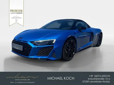 Gebraucht Audi R8 Spyder Sport 540 PS (397 kW) 2020 Blau Cabrio