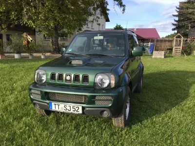 Gebraucht Suzuki Jimny 86 PS (63 kW) 2009 Grün SUV