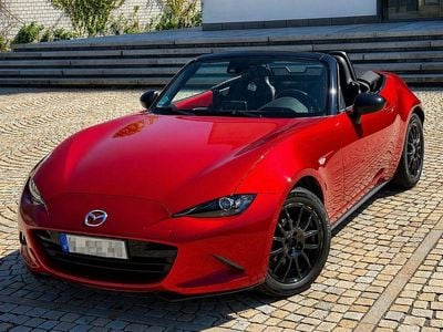 Second-hand Mazda MX5 Sports-Line 131 CP (96 kW) 2016 Roșu Cabrio
