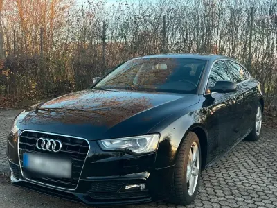 Gebraucht Audi A5 Sportback S-Line 144 PS (105 kW) 2017 Schwarz Kleinwagen