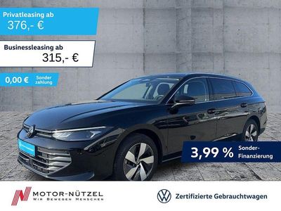 Gebraucht VW Passat Business 150 PS (110 kW) 2025 Grenadillschwarz metallic Kombi