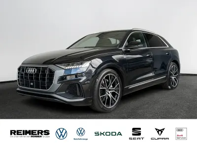 Używany Audi Q8 S-Line 286 KM (210 kW) 2020 Czarny SUV