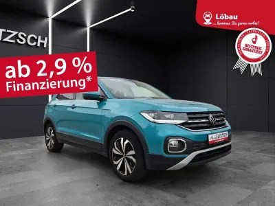 Gebraucht VW T-Cross Style 110 PS (80 kW) 2021 Blau SUV
