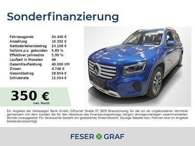 Gebraucht Mercedes GLB200 150 PS (110 kW) 2024 Spektralblau met SUV