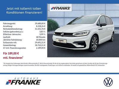Gebraucht VW Touran Highline 150 PS (110 kW) 2025 Oryxweiß permutteffekt Van / Kleinbus