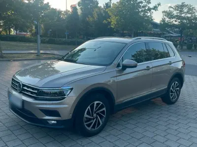 Gebraucht VW Tiguan 190 PS (139 kW) 2019 Beige SUV
