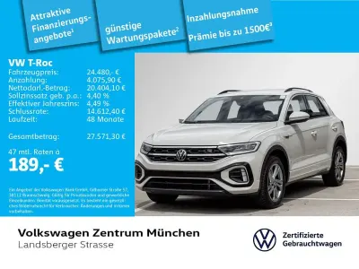 Gebraucht VW T-Roc R-line 110 PS (80 kW) 2024 Grau SUV