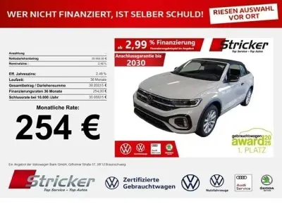 Gebraucht VW T-Roc Cabriolet Karmann 150 PS (110 kW) 2025 Cabrio