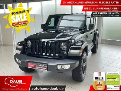 Gebraucht Jeep Wrangler Unlimited Sahara 200 PS (147 kW) 2020 Black clear coat SUV
