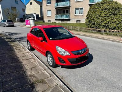 Gebraucht Opel Corsa 69 PS (50 kW) 2012 Rot Kleinwagen