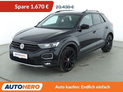 Gebraucht VW T-Roc Sportline 150 PS (110 kW) 2020 Schwarz SUV