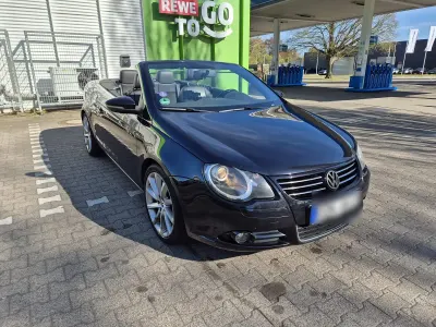 Gebraucht VW Eos GT 122 PS (89 kW) 2010 Schwarz Cabrio