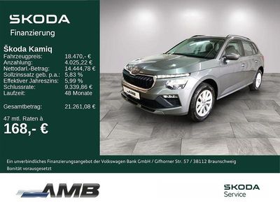 Gebraucht Skoda Kamiq Selection 95 PS (69 kW) 2025 Grau SUV