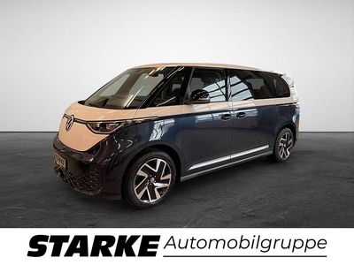 Neu VW ID. Buzz Pro 210 kW (286 PS) 2026 Blau (candyweiß/ starlight blue met) Van / Kleinbus