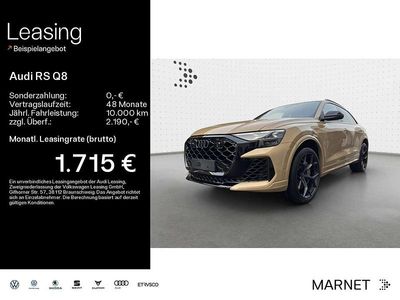 Neu Audi RS Q8 Performance 640 PS (470 kW) 2025 Sakhirgold metallic SUV