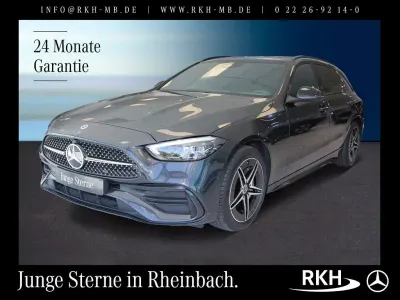 Używany Mercedes C300e AMG line 313 KM (230 kW) 2025 Szary Sedan/Limuzyna