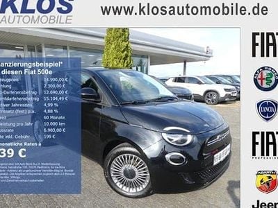 Gebraucht Fiat 500e Icon 69 kW (95 PS) 2023 Schwarz Limousine