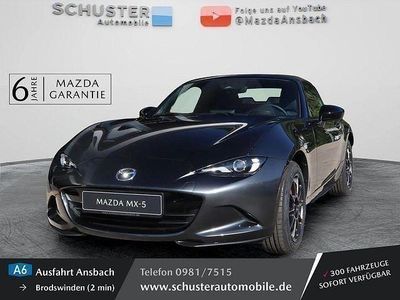 Neu Mazda MX5 Homura-Line 132 PS (97 kW) 2025 Machine gray Cabrio
