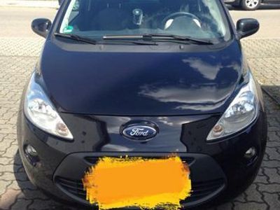 Gebraucht Ford Ka 69 PS (50 kW) 2010 Schwarz metallic Kleinwagen