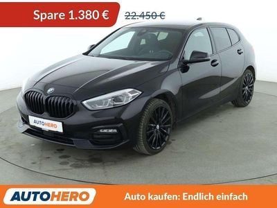 Gebraucht BMW 118 Sport Line 136 PS (100 kW) 2020 Schwarz Kleinwagen